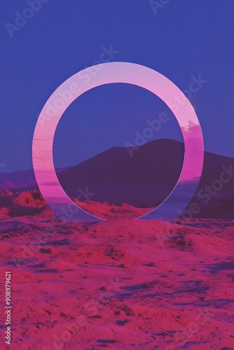 Ethereal Portal in Pink Desert 16