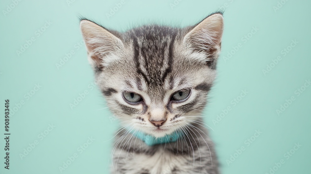 Adorable Tabby Kitten 4 Adorable Tabby Kitten 4
