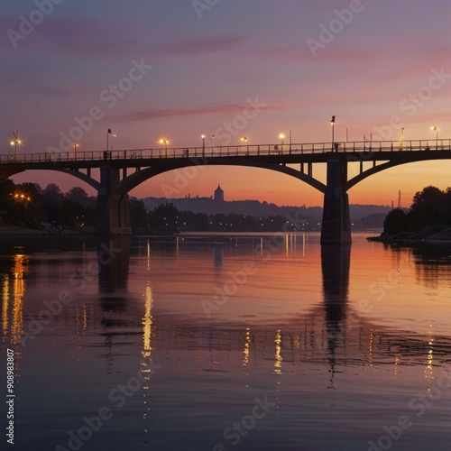 bridge over the river