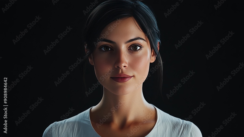 Portrait of a Woman in Soft Light 3 Portrait of a Woman in Soft Light 3