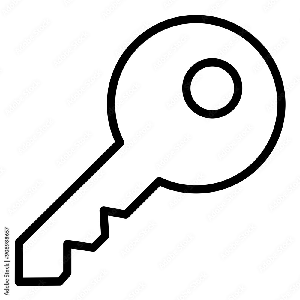 Vector Design Smart Key Icon Style Vector Design Smart Key Icon Style