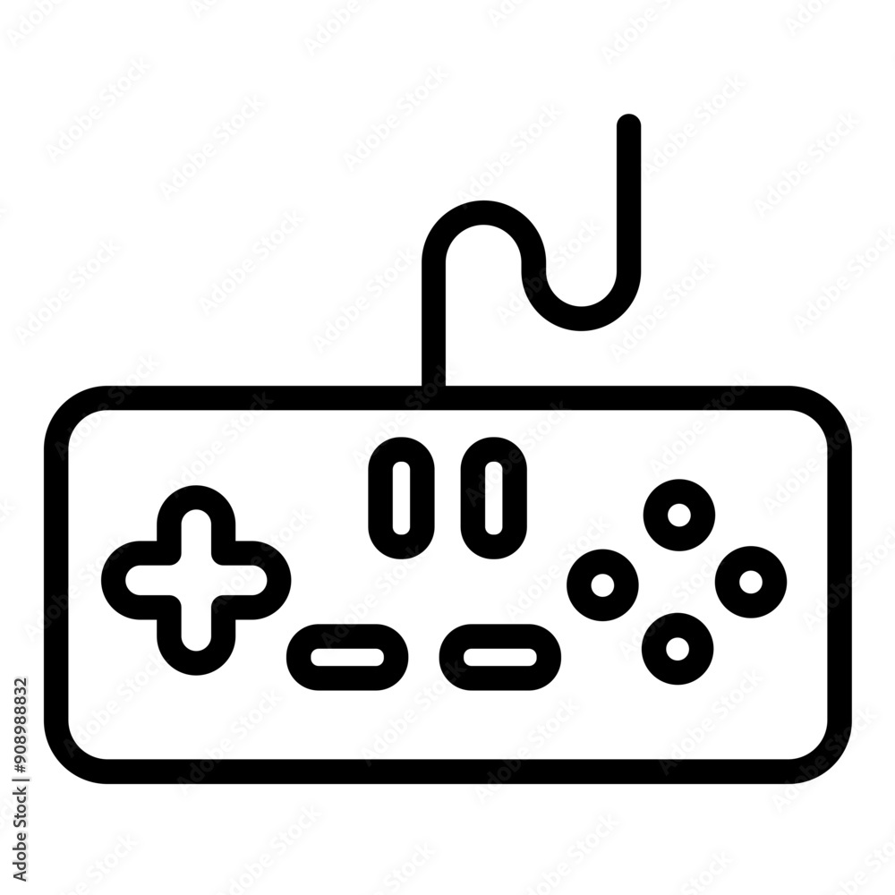 Vector Design Gamepad Icon Style Vector Design Gamepad Icon Style