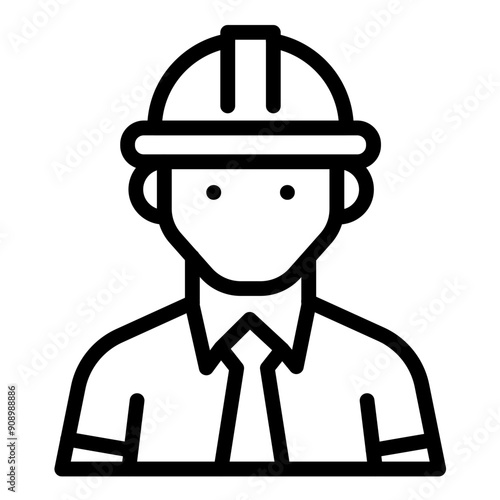 Vector Design Engineer Icon Style