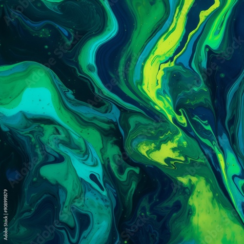 Abstract Liquid Art