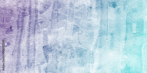 Beautiful Abstract Grunge Decorative Blue gradient Wall Background. Old blue scraped concrete texture wall background. Blue Antique vintage grunge texture pattern background, jean fabric, wallpaper .