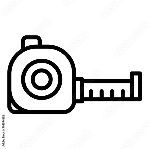 Vector Design Tape Measure Icon Style