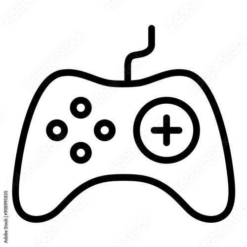 Vector Design Gamepad Icon Style