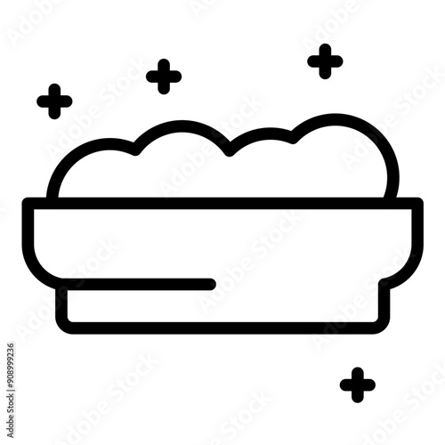 Vector Design Oats Icon Style