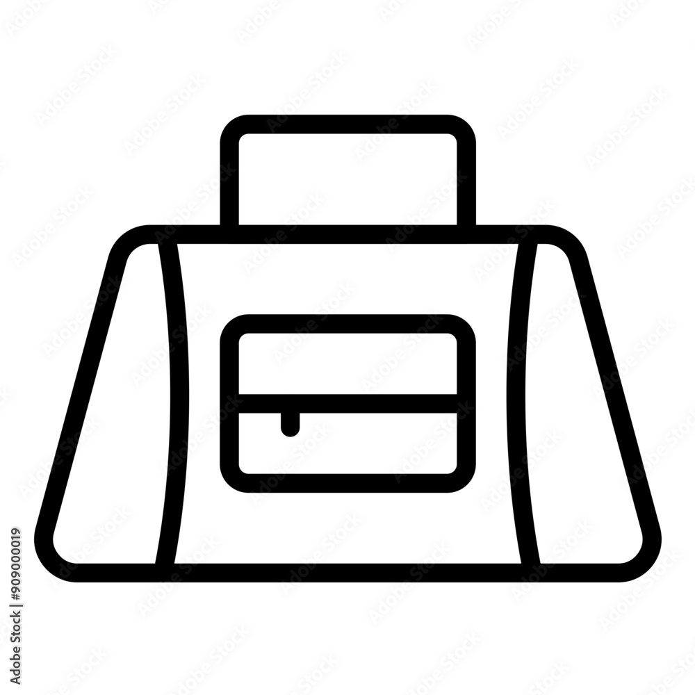 Vector Design Sports Bag Icon Style Vector Design Sports Bag Icon Style