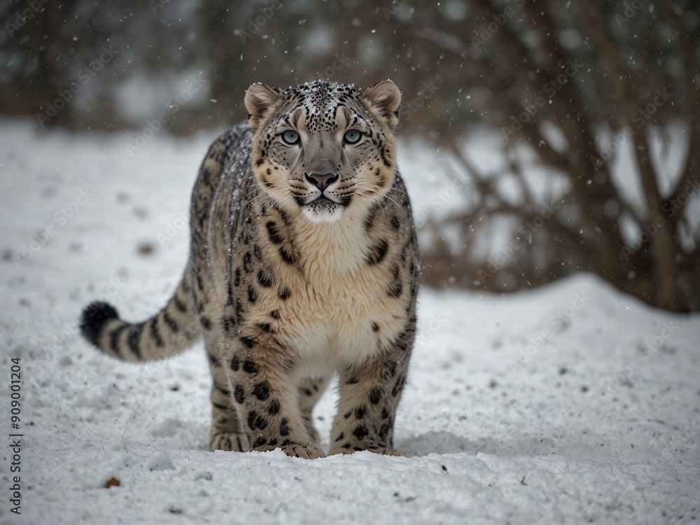 Fototapeta premium Snow Leopard