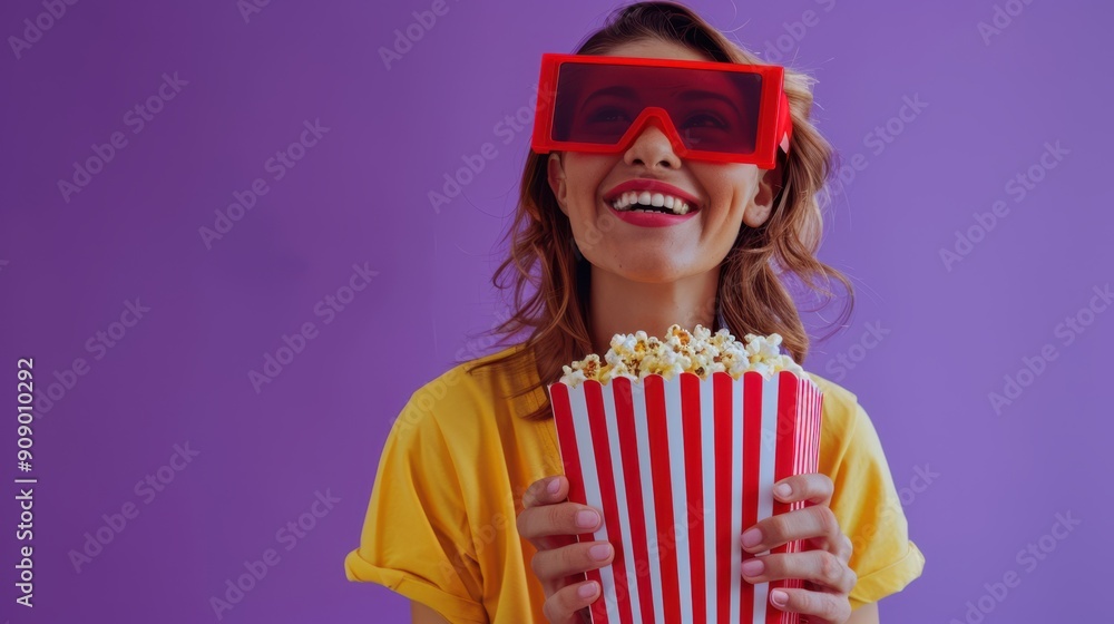 The Woman with Popcorn The Woman with Popcorn