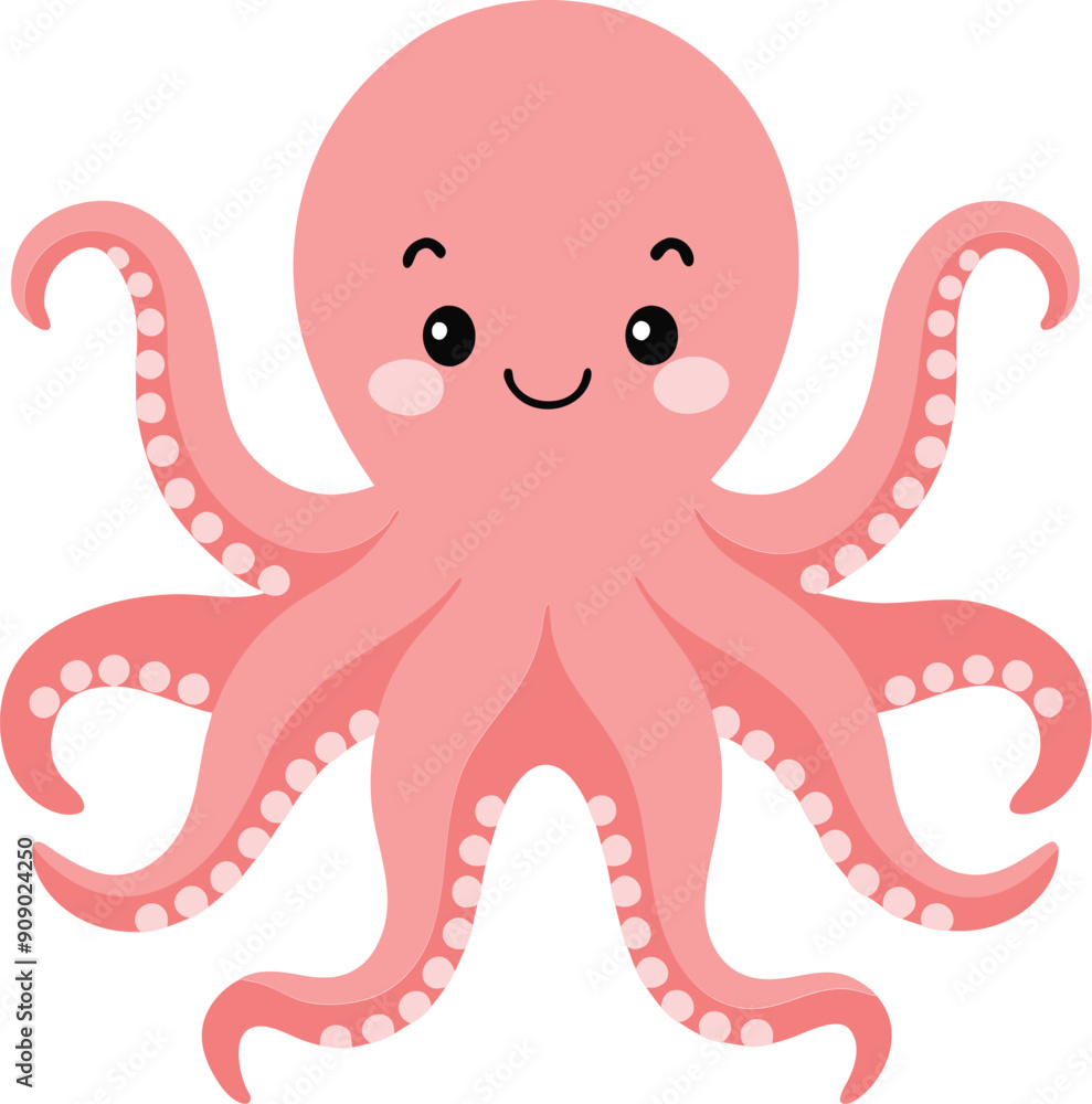 Cute Octopus Illustration Cute Octopus Illustration