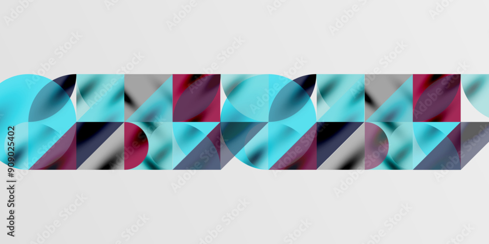 Triangles, round triangles and circles techno art. Vector Illustration For Wallpaper, Banner, Background, Card, Book Illustration, landing page Triangles, round triangles and circles techno art. Vector Illustration For Wallpaper, Banner, Background, Card, Book Illustration, landing page