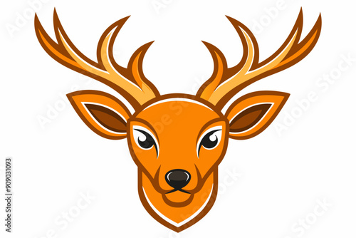 deer head vector