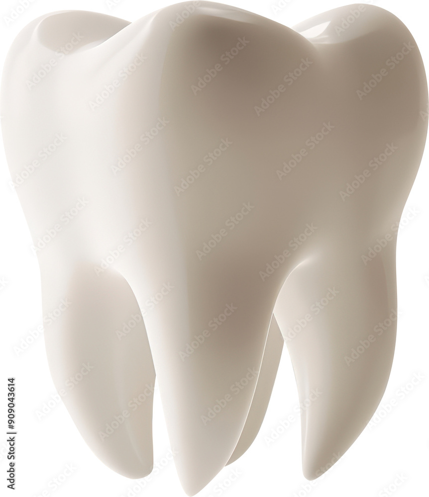 Healthy white tooth Healthy white tooth