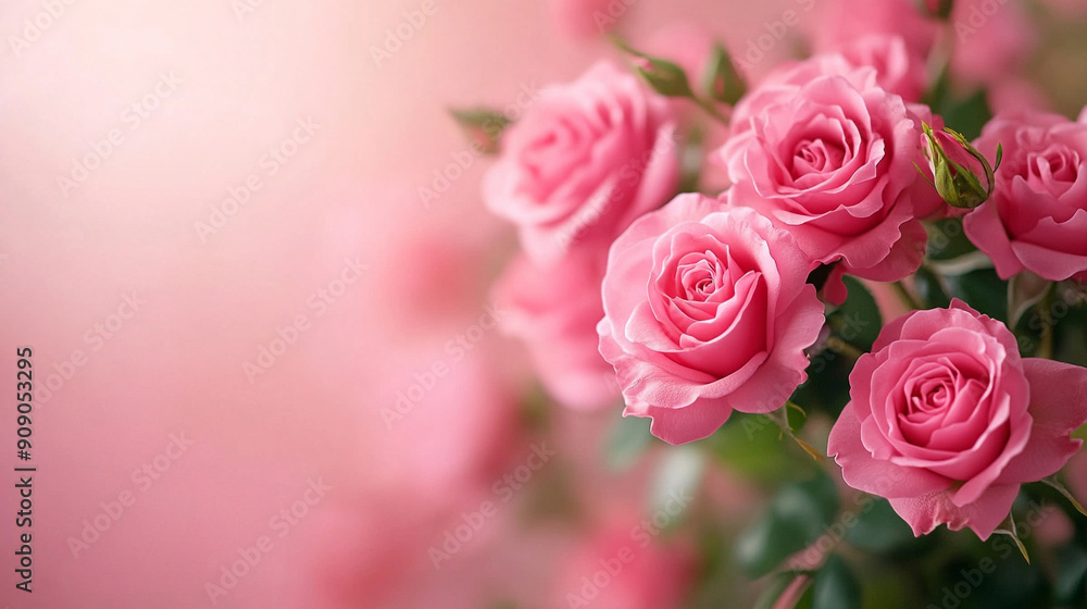pink roses frame a serene, open space, symbolizing love, gratitude, and admiration, making it a perfect tribute for Mother's Day celebrations and heartfelt expressions pink roses frame a serene, open space, symbolizing love, gratitude, and admiration, making it a perfect tribute for Mother's Day celebrations and heartfelt expressions
