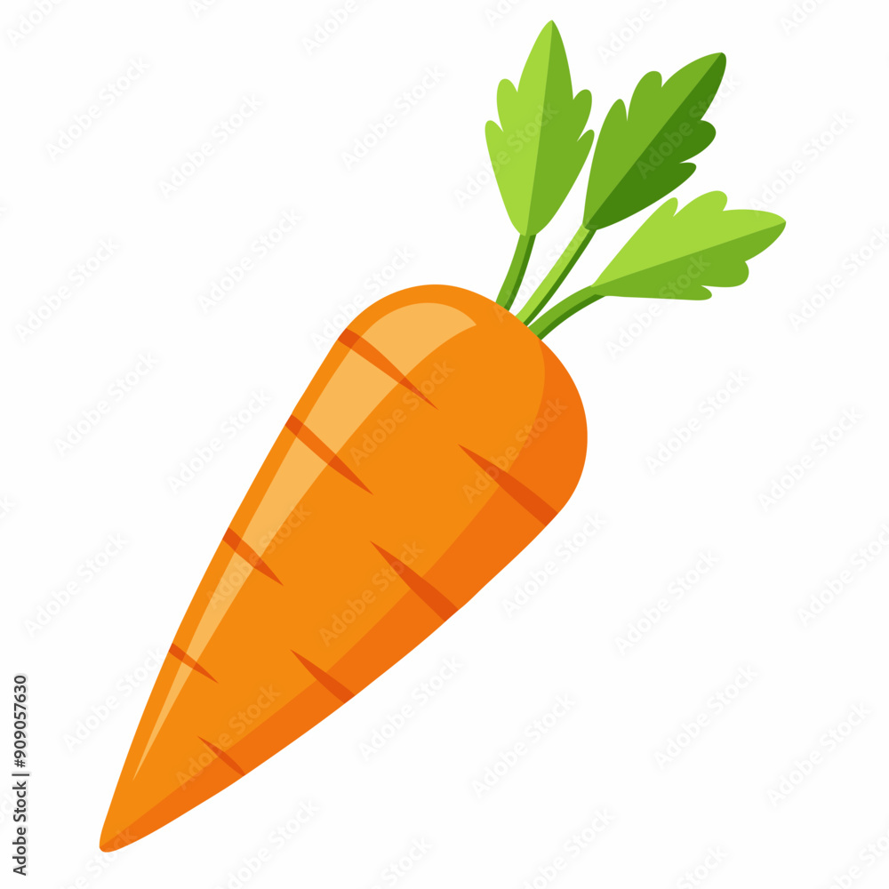 Carrot Silhouette Vector illustration Carrot Silhouette Vector illustration