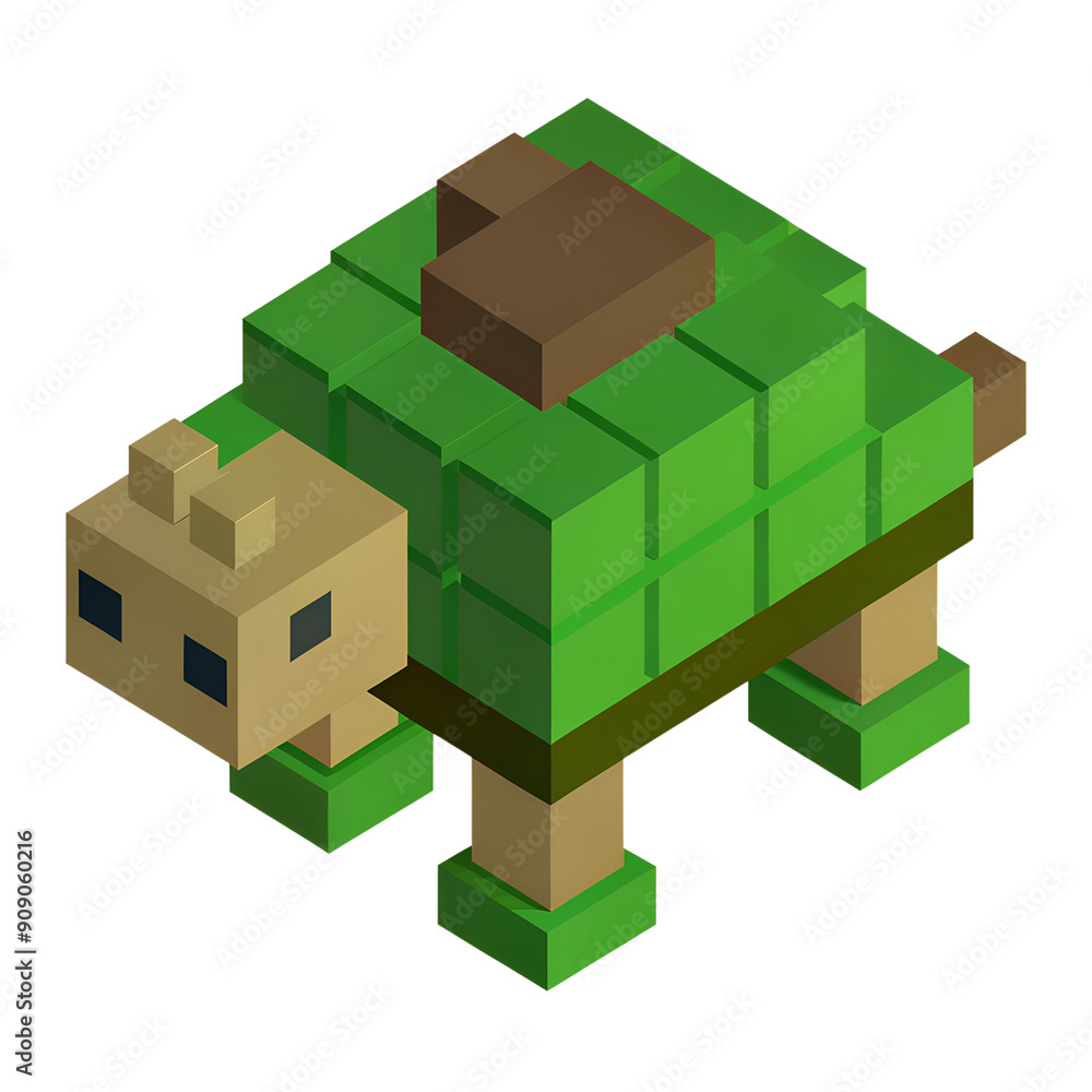 animals voxel. voxel art concept animals voxel. voxel art concept
