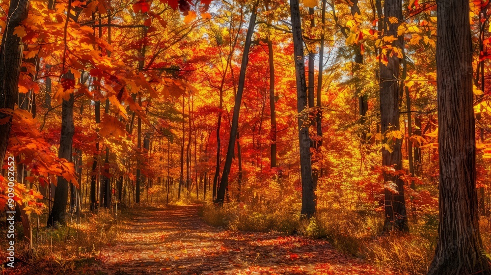 Autumnal Forest Path Autumnal Forest Path
