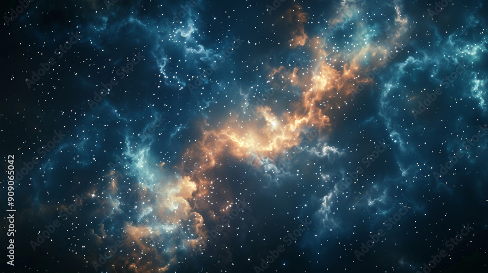 Cosmic starfield texture with sparkling stars and deep space colors Cosmic starfield texture with sparkling stars and deep space colors