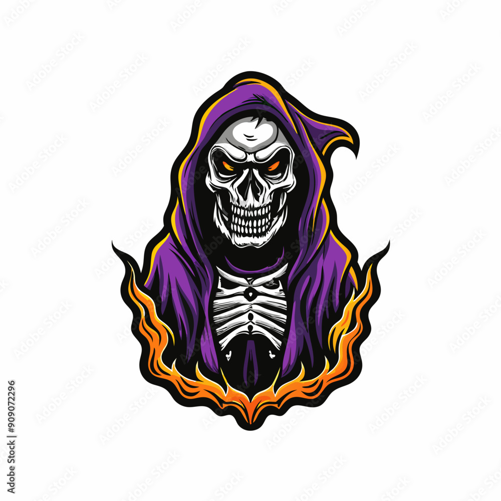 A spooky specter with a ghostly white form. A spooky specter with a ghostly white form.