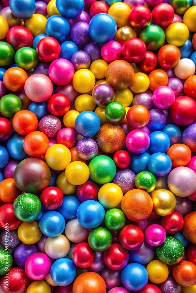 Vibrant 3D colorful spheres background with playful geometric design Vibrant 3D colorful spheres background with playful geometric design