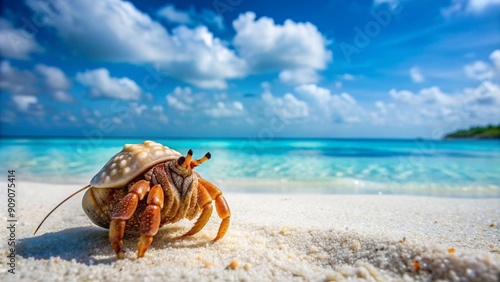 Hermit crab, popular, beautiful photos.