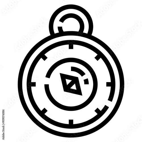 Free Download Compass Icon For Illustration - GFXLoad