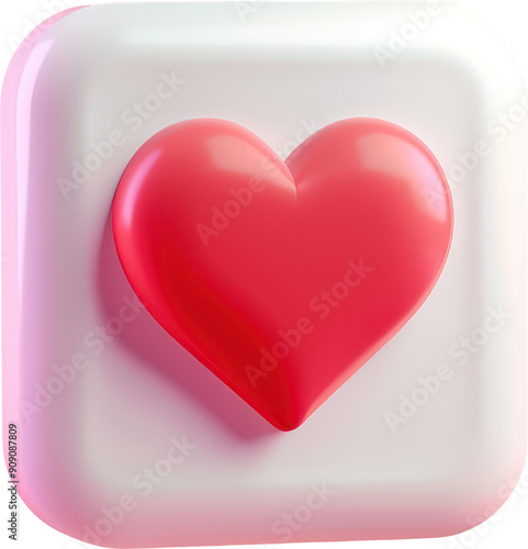 Red heart icon