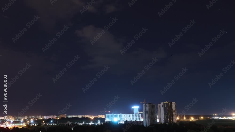 night works with construction site area. Development Multistorey Residential Building in night hours. development on construction site. night time work. Construction And Development Of Modern Multi night works with construction site area. Development Multistorey Residential Building in night hours. development on construction site. night time work. Construction And Development Of Modern Multi