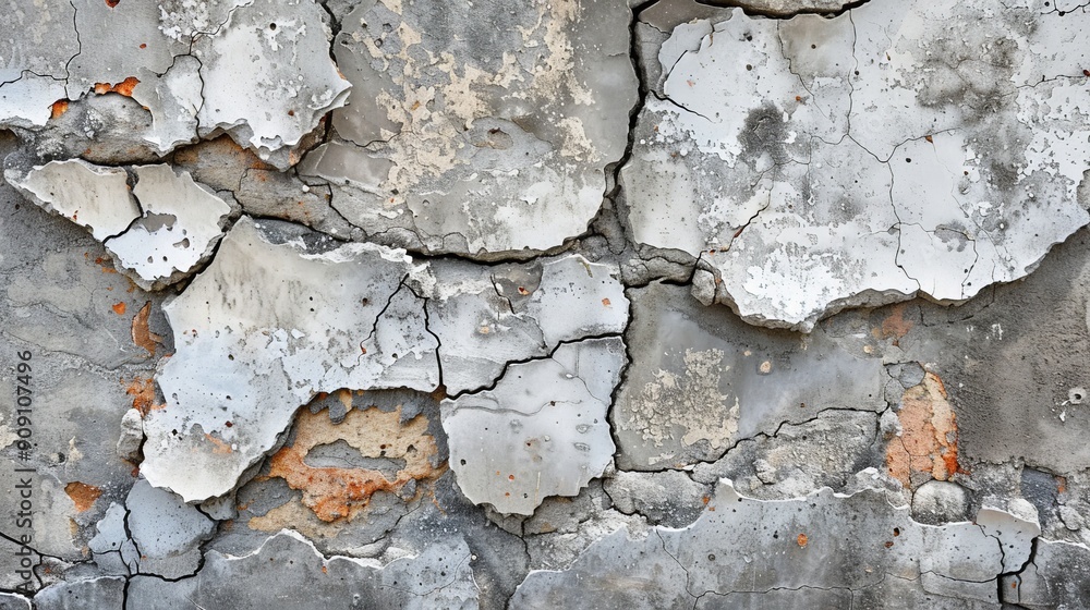 Grungy concrete texture with cracks and weathered details Grungy concrete texture with cracks and weathered details