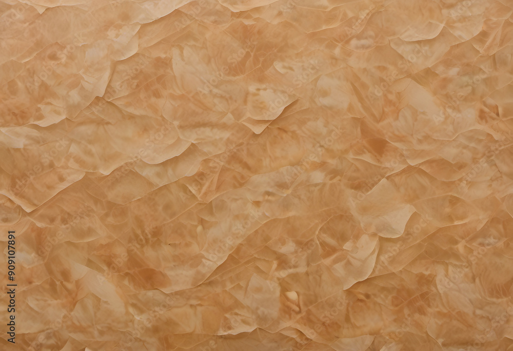 A textured background featuring crumpled, wrinkled paper in warm beige tones. The surface has a natural, organic feel, ideal for artistic or design purposes. A textured background featuring crumpled, wrinkled paper in warm beige tones. The surface has a natural, organic feel, ideal for artistic or design purposes.