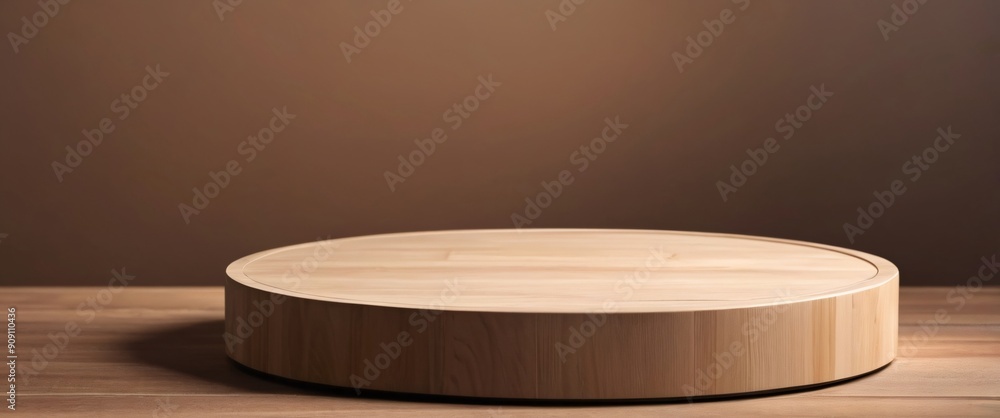 wood podium for display product. Background for cosmetic product branding, identity and packaging inspiration wood podium for display product. Background for cosmetic product branding, identity and packaging inspiration