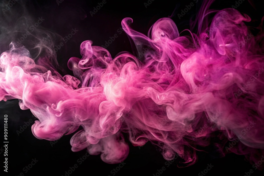 pink smoke on black background pink smoke on black background