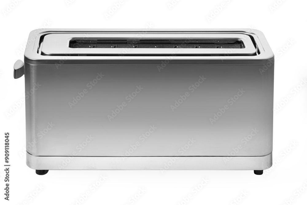 Grey toaster isolated Grey toaster isolated