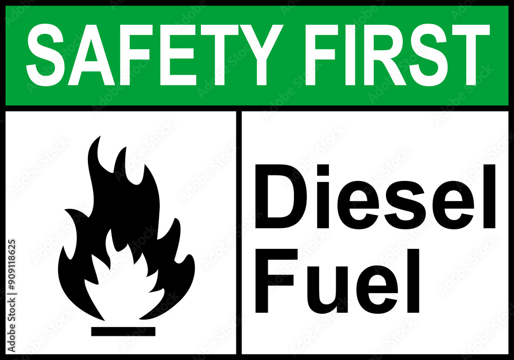 Fire sign. Flammable combustible materials. Fuel fire hazard. Do not smoke near diesel, petrol, gas. Warning of fire hazard and the need to observe safety measures. Flammable materials work area. Fire sign. Flammable combustible materials. Fuel fire hazard. Do not smoke near diesel, petrol, gas. Warning of fire hazard and the need to observe safety measures. Flammable materials work area.