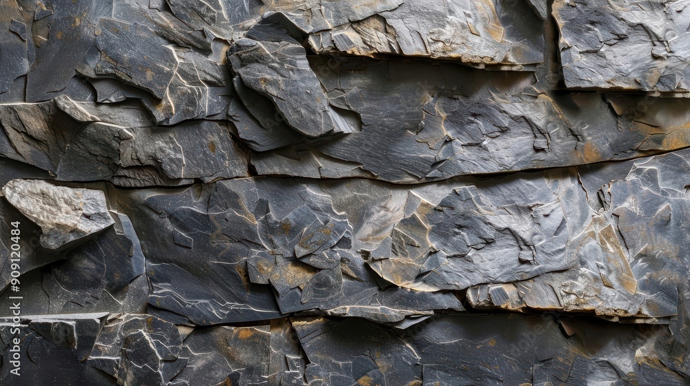 Close-Up Texture of Rough and Weathered Gray Stone Wall with Cracks, Lines, and Flakes Close-Up Texture of Rough and Weathered Gray Stone Wall with Cracks, Lines, and Flakes