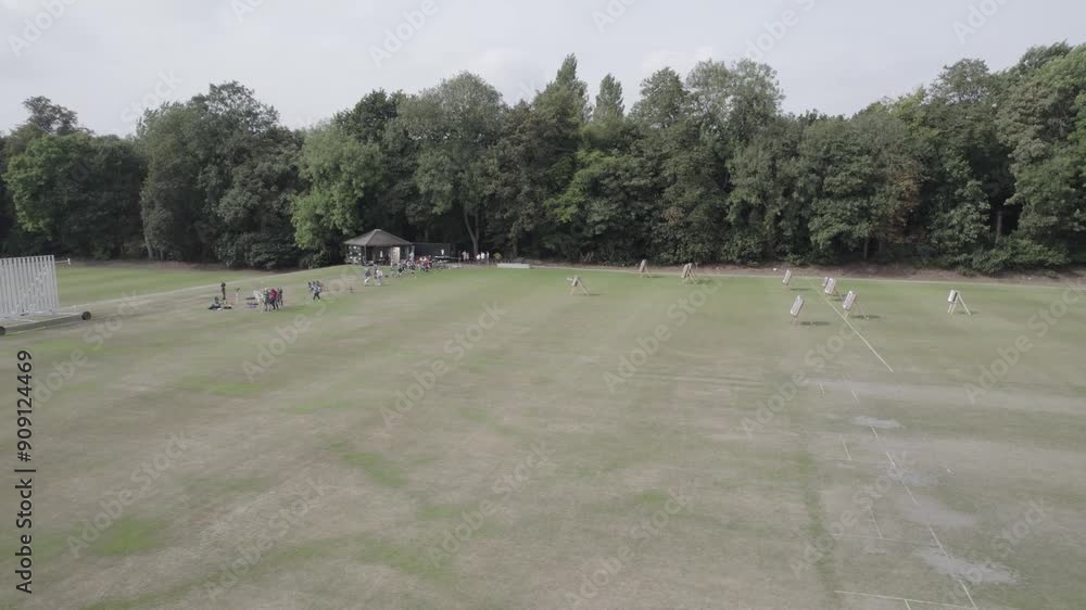 Archery on a field Archery on a field