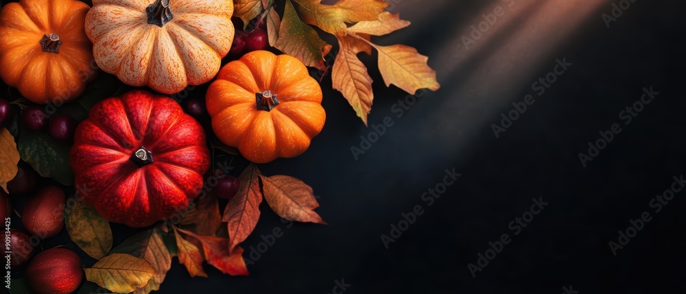 Luxury and minimal Thanksgiving greeting card template Luxury and minimal Thanksgiving greeting card template