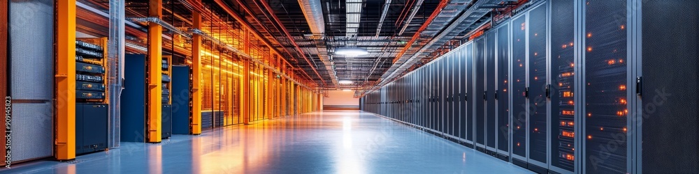 Cutting-Edge Data Center Infrastructure: Advanced Network Equipment and ...