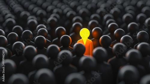 Business standing out in a competitive market.