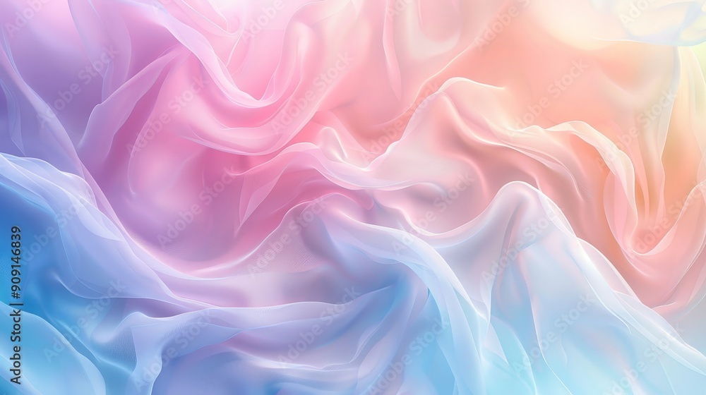 Pastel gradient background with soft hues blending seamlessly Pastel gradient background with soft hues blending seamlessly