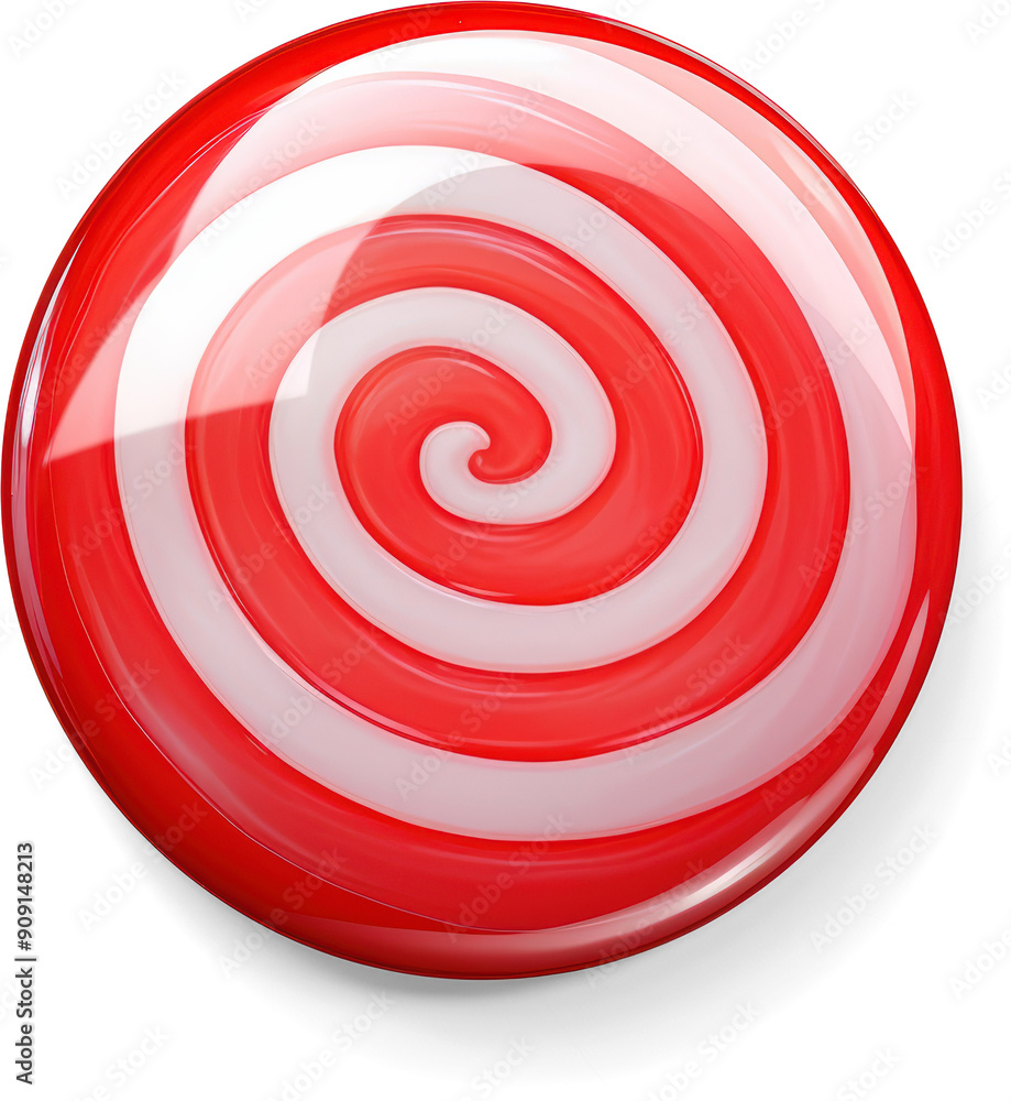 Red and white candy Red and white candy