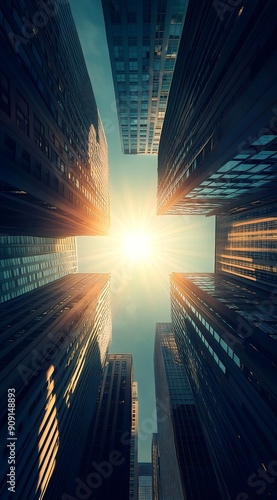 Cinematic Skyscrapers: A Perspective of Modern Architecture 