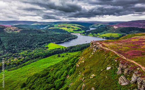 Peak District National Park Ladybower Reservoir photo