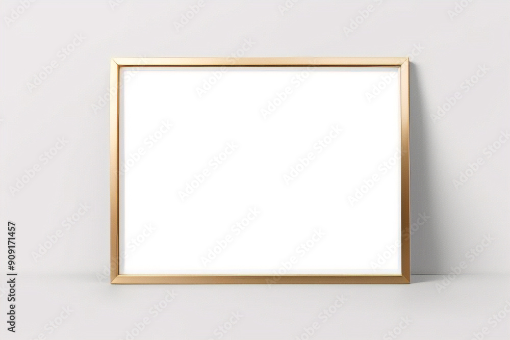 Imagen mínima de marco cuadrado blanco vacío simulada colgada sobre fondo de pared blanca con luz y sombra de ventana. aislar imagen Imagen mínima de marco cuadrado blanco vacío simulada colgada sobre fondo de pared blanca con luz y sombra de ventana. aislar imagen
