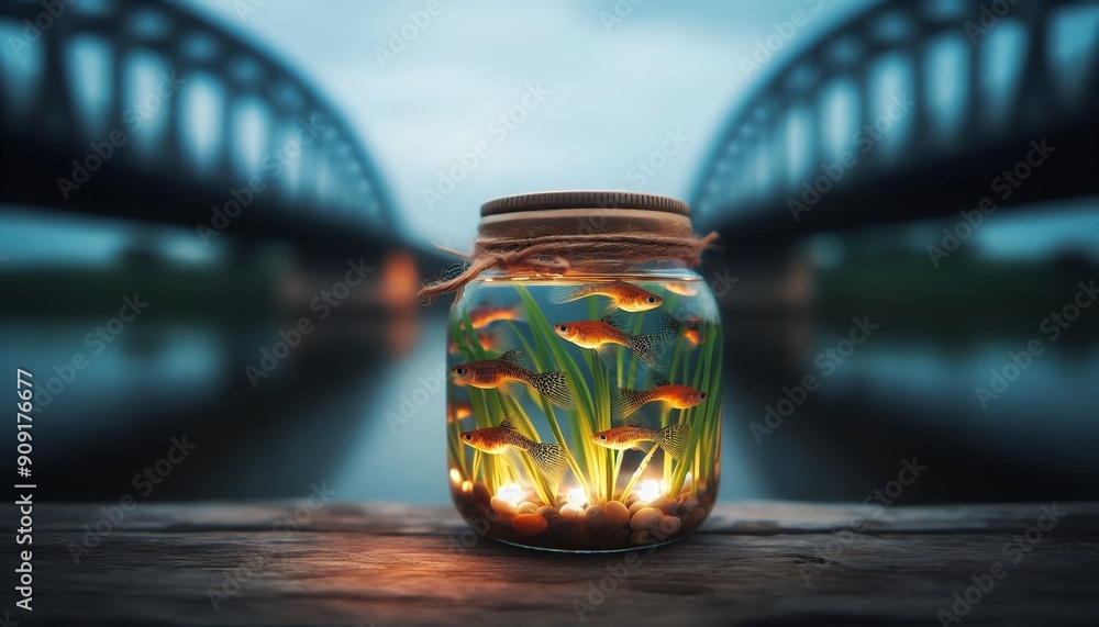 Aquatic Serenity: Nature’s Palette in Glass Aquatic Serenity: Nature’s Palette in Glass