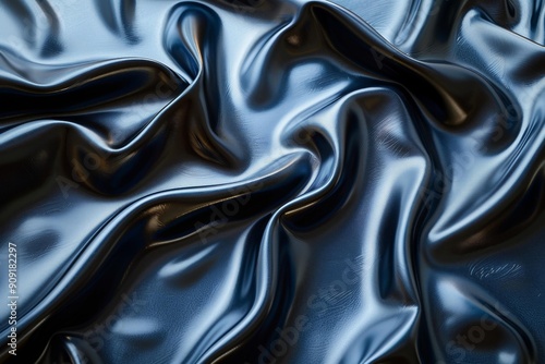 Abstract Art: Wrinkled Silicone