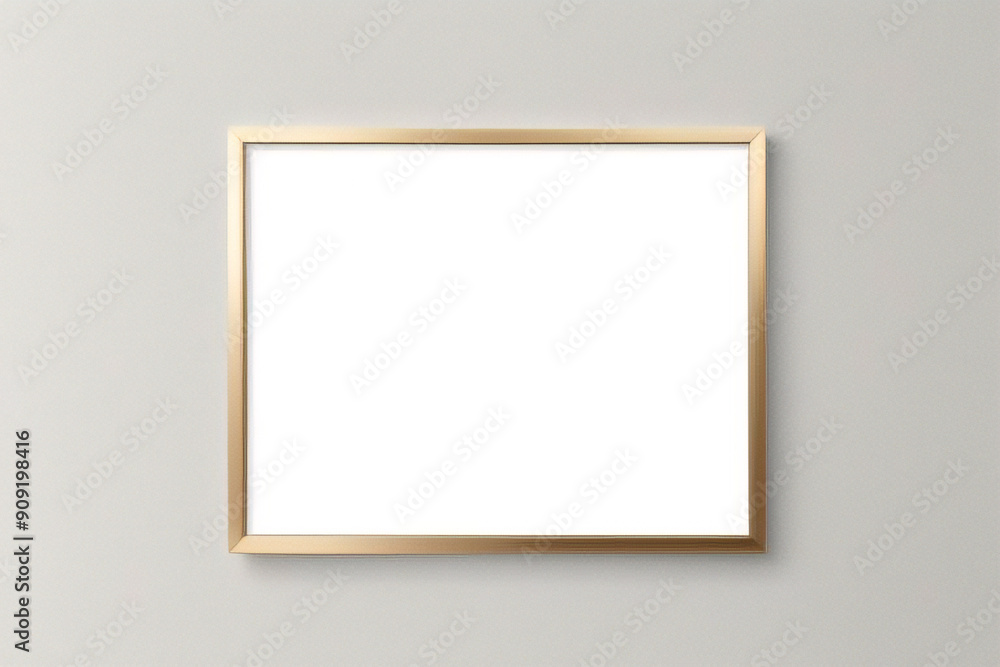 Realistic empty picture frame. Poster in the frame on the wall. Blank white picture mockup template. Vector design Realistic empty picture frame. Poster in the frame on the wall. Blank white picture mockup template. Vector design