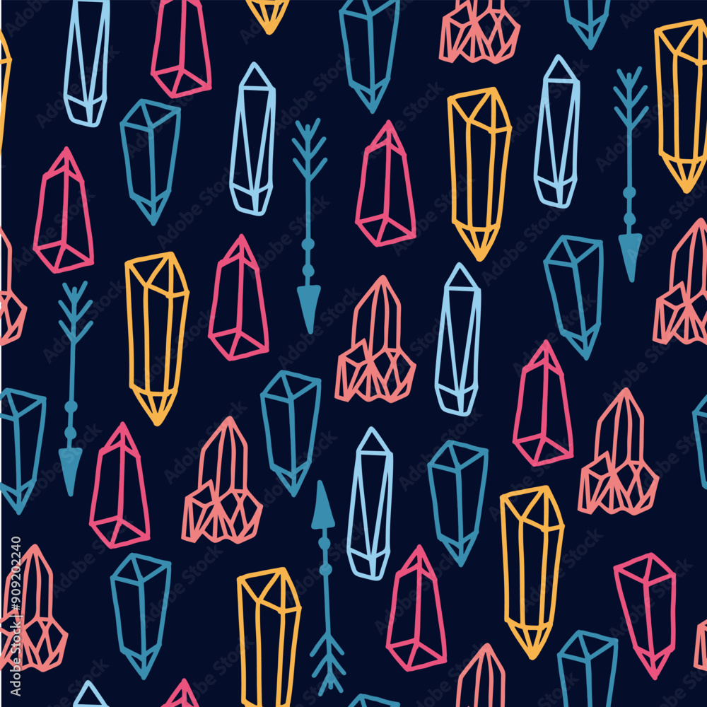 seamless pattern with a set of utensils seamless pattern with a set of utensils